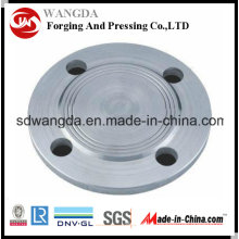 4" Round Pipeline Bottom Valve Connecting Flange Carbon Steel